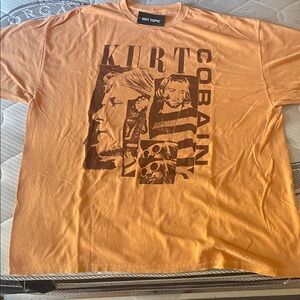 Hot Topic Tan Graphic Tee